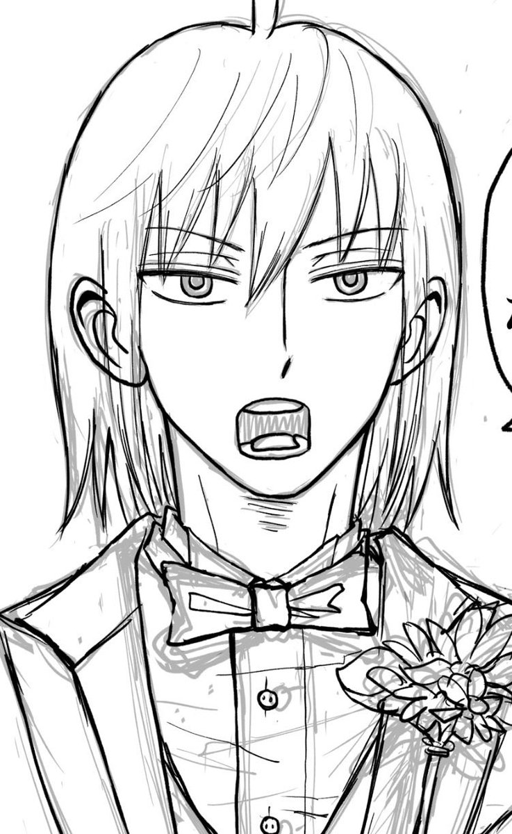 ojigasuki's tweet photo. ｱﾆﾒ公式の縛られたおじが消えてる😭毎晩寝る前にあれを見て命を繋いでいたのに…私の朝露まで奪わないでっ…！（自分で描けってことか…！？）とりあえず6月だからｱﾆｬﾕﾘ結婚ネタを描くことにす���… https://t.co/VuxomUf2jI