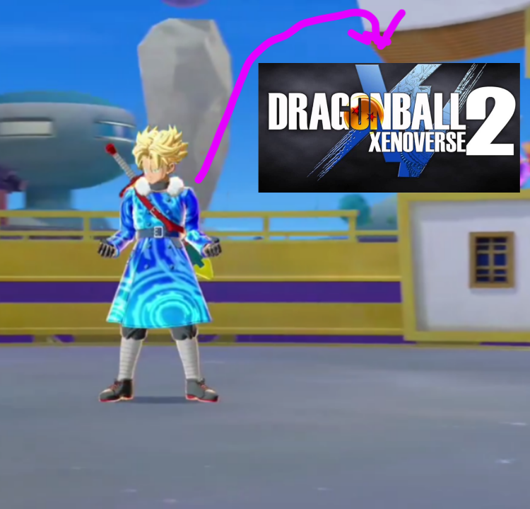 MajinF2p70744's tweet photo. I like the fact Squardra design the infinite skin for Trunks of the Xenoverse 2 collab.

The color palette is reference to Xenoverse 2 logo as the time gears on the clothing is Xenoverse 1 box art with the time gear in the background along with SSJ Goku.

Just amazing! https://t.co/quU2eyQYZD