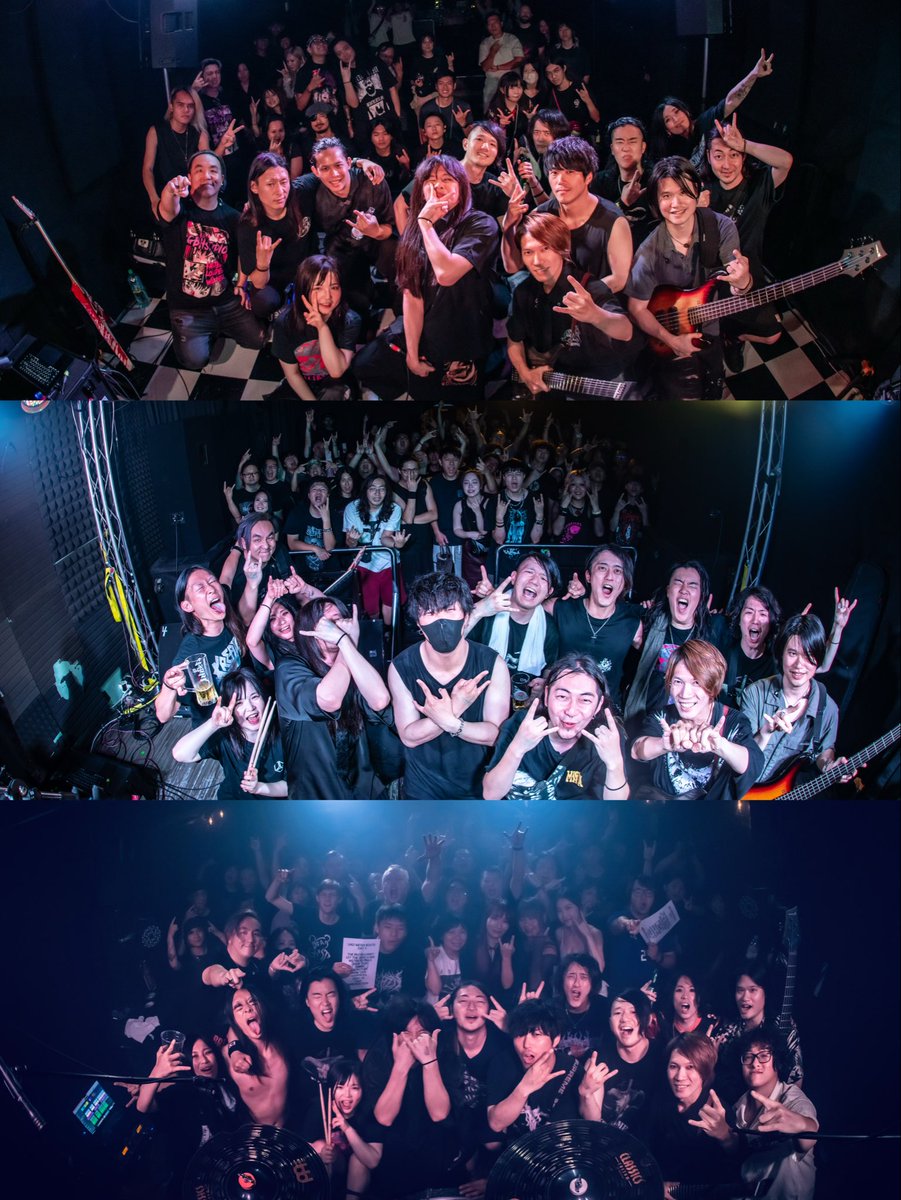 UNAVECDEUX_TW's tweet photo. 🔥UAD MOSH ROUTE🔥
＝ FireFlame × kitsunevi 台湾列島行脚 ＝
SENSE MUSICにと共同主催した、3日間でのツアーが無事終了しました！
Kitsunevi
FireFlame
Xmoraz
Infission
最高のライブをありがとうございました！
本当にお疲れ様でした！ https://t.co/eoc6zEseNv