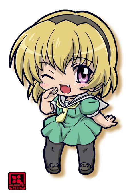 ひぐらし～新作 便乗・沙都子ちゃん&魅音&amp;̪詩音 ～ 超なんちゃら戦記のヤツ #ひぐらしのなく頃に #超ヒロイン戦記