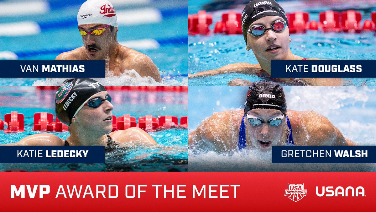 USASwimming's tweet photo. Who is claiming the USANA MVP award for the TYR Pro Swim Series Indianapolis meet? Comment 👇 https://t.co/uzVdm8zZaD