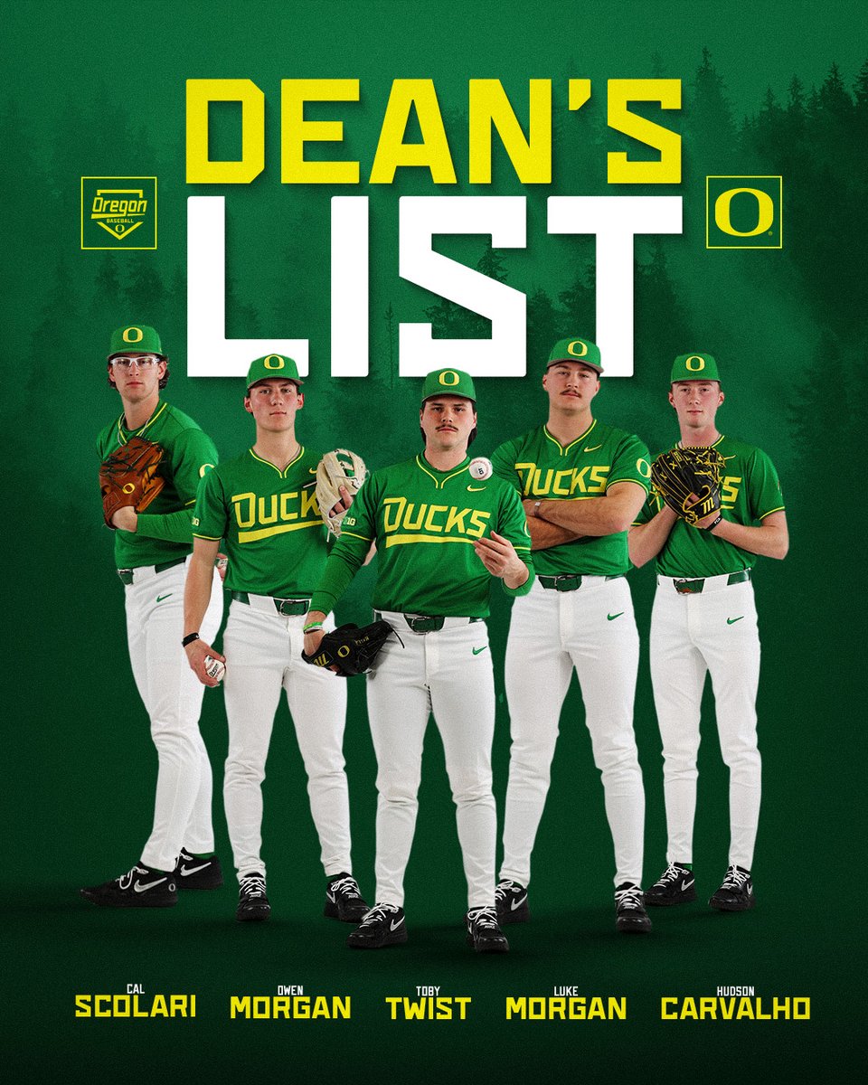 Oregon Duck Baseball tweet media