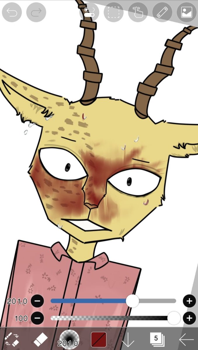 santi_choc90953's tweet photo. blood,BLOOD!!!! Mueheheheh>:) #beastarsart #beastars #melonbeastars #meron #WIP #digitalart https://t.co/s0rih3URRW