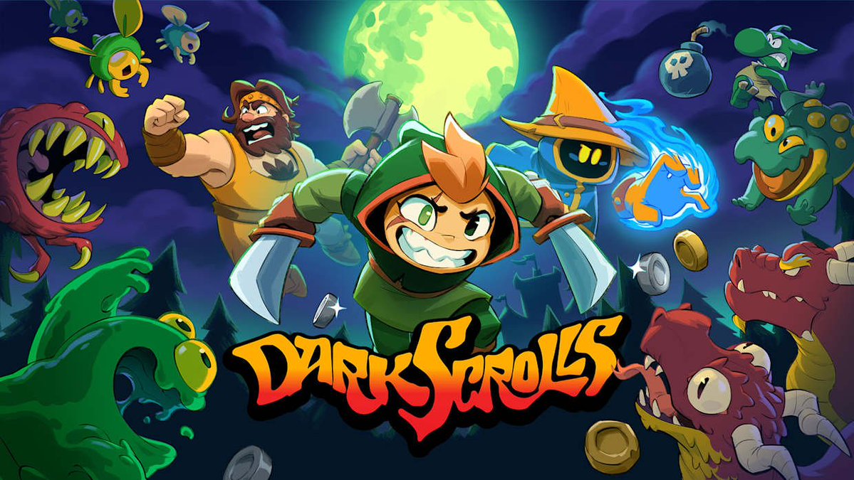NintendoArabic's tweet photo. • لعبة Dark Scrolls متوفرة الآن للشراء (سويتش 1) بسعر 9.99 دولار. https://t.co/lWnzvRgVe9
