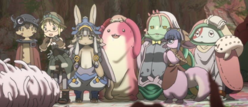 ChosySan's tweet photo. Some scenes might not be entirely accurate, but just knowing that Pakkoyan is smaller than Riko makes me want to give her lots of kisses. https://t.co/LRDQULHiNN