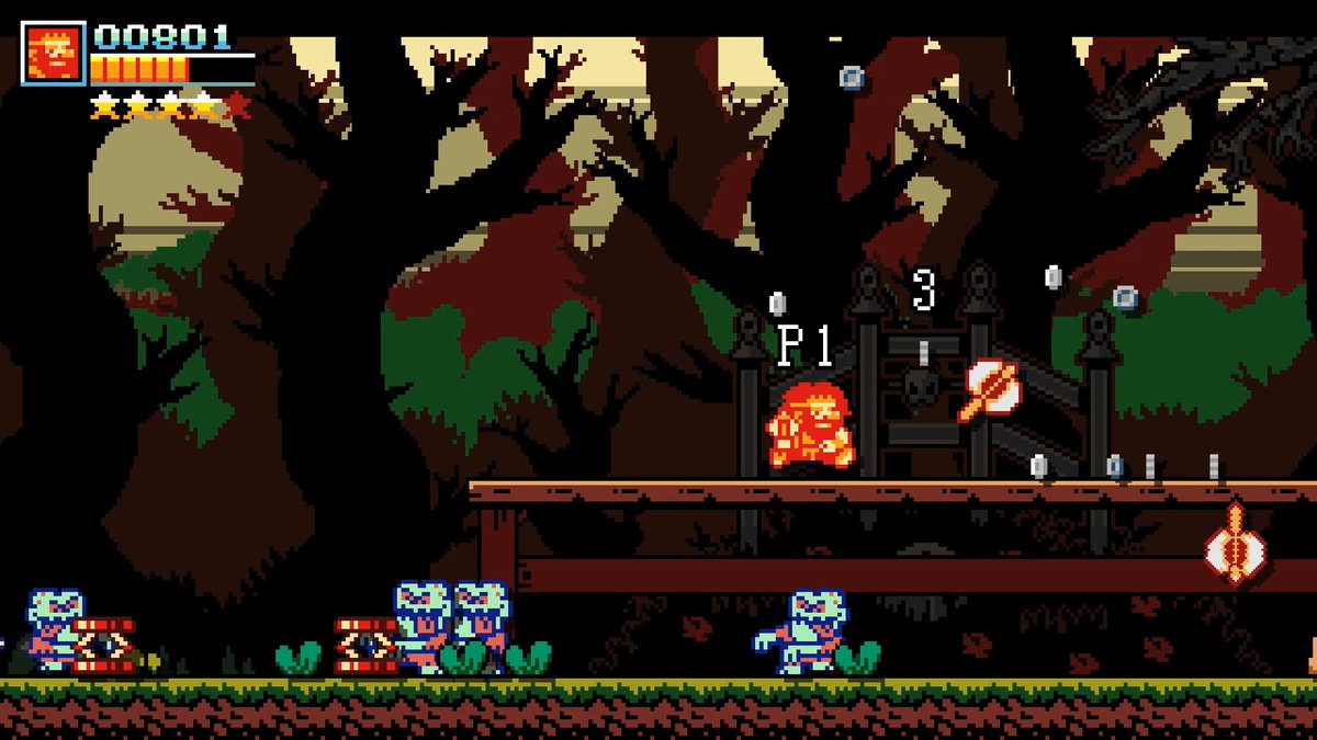 pixsplus's tweet photo. 『Dark Scrolls』、「あと1回」が止まらない......!

懐かしいドット絵とかわいいキャラクターとは裏腹に、アクションは意外と歯ごたえあり。それでもステージの長さが絶妙で、負けても自然と再挑戦したくなります。

アクション苦手な私でも楽しめました。

プレイログ▶https://t.co/ayexyBGfH2 https://t.co/IHz7LaT2Az