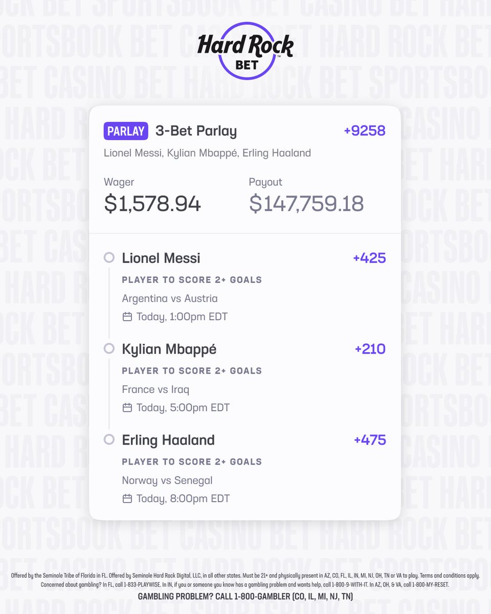 Hard Rock Bet tweet media