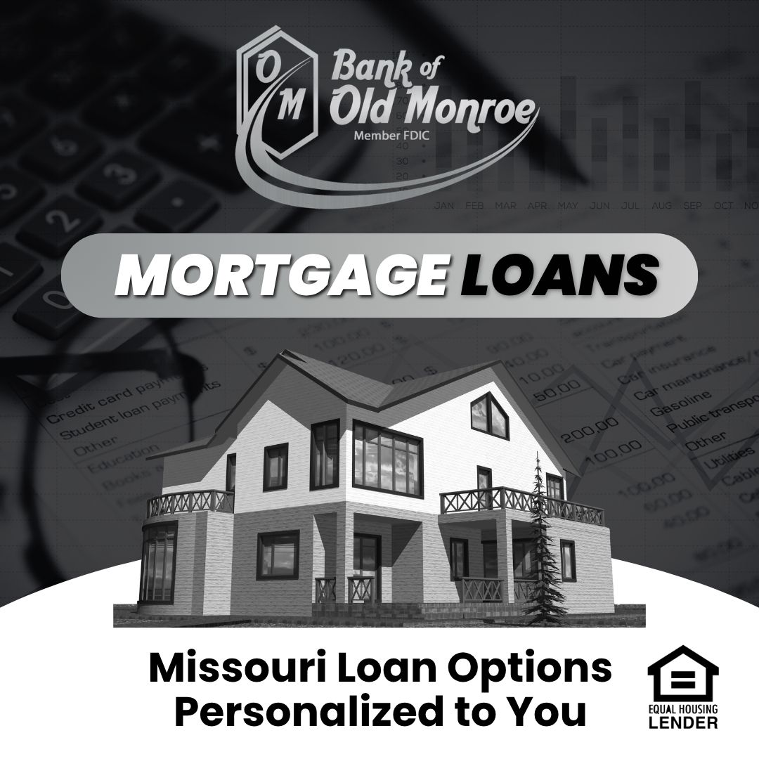 BOOM_1906's tweet photo. Whether you're buying your first home, refinancing, or using your home's equity, Bank of Old Monroe is here to help. Connect with our friendly mortgage team to begin the prequalification process. Learn more at https://t.co/Wh1LpJ2Net https://t.co/JPZuZi7tV6