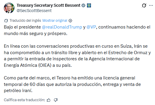 nachomdeo's tweet photo. Luego que el vicepresidente de EEUU, JD Vance y el secretario del Tesoro Scott Bessent anunciaran el regreso de las inspecciones de la OIEA a Irán, el portavoz del ministerio de RREE iraní, Esmail Baghae, lo desmintió por medio de la agencia de noticias Tasnim vinculada a la IRGCA y dijo que se mantiene la restricción aprobada por el Congreso en julio del año pasado