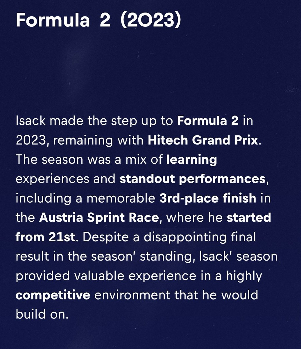 vetteloid's tweet photo. @laufelicciano Lawson: su primera victoria en F3 fue en Austria 

Isack: Es piloto de Red Bull y tiene algunos momentos memorables en Austria

Nico: Se me ocurre sus puntos en Austria con Haas pero no sé con certeza cual es la conexión https://t.co/Rlpn99GOPj