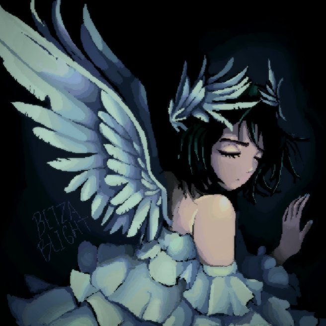 BetzaBlight's tweet photo. old Sua angel drawing 
#ALNST #SUA https://t.co/KdiYhoxrQE
