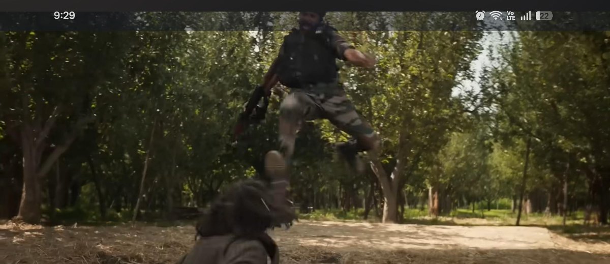 Rajkumar_KPFans's tweet photo. That one signature kick!🔥

From #Rangoon ➜ #Amaran ➜ #OM — one thing remains constant: #Rajkumarperiasamy iconic action stamp.

A trademark shot that’s becoming his identity in Tamil cinema

#RajkumarPeriasamy #OM #Saiabhiyankar #sreeleela #Dhanush #Saipallavi #Wonderbarfilms https://t.co/5QToSJldY3
