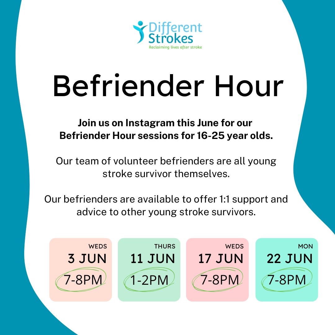 diffstrokes's tweet photo. Every week, one of our volunteer befrienders goes live on Instagram to answer questions, share tips, or just have a friendly chat. Drop in, submit questions via Stories, or DM during the session.

Tomorrow

Mon 22 June at 7pm – Joshua 

For more visit:

https://t.co/wLY1Lh6Xqp https://t.co/a9bUCLacyV