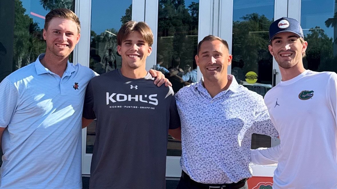 ttjharden8's tweet photo. BREAKING: 2027 K Aaron McWilliams has committed to Florida, he tells @Swamp_247 🐊

McWilliams is a 6-foot, 184-pound kicker at East Coweta High School in Sharpsburg, Georgia.

“They always made us feel like we’re a family.”

➡️: https://t.co/LStmzKxpRs https://t.co/Uq7zo4GdzK