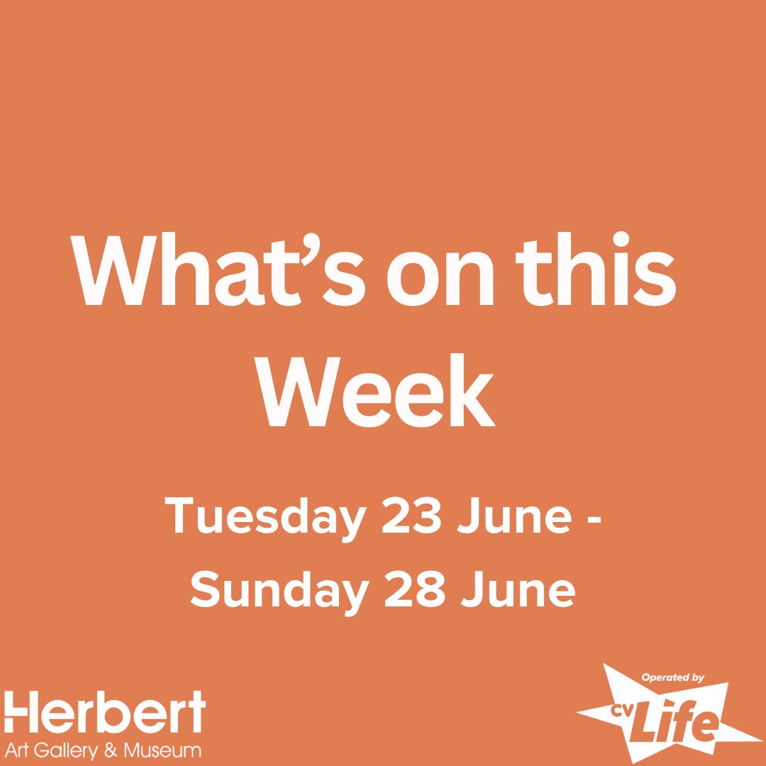The_Herbert's tweet photo. 📚 Sensory Stories &amp; Rhymes
Tuesday | 10.30am

🎨 NEW EXHIBITION! TWO LIONESSES
From Tuesday | Available during opening hours

☠️ Dark History Talks | Blood, Bandages &amp; Barber Surgeons
Thursday | 11am

♟️ Pastime Playtimes!
Saturday | 10am-3pm

 https://t.co/GckHpOVFXS https://t.co/QmlTr2MPVv