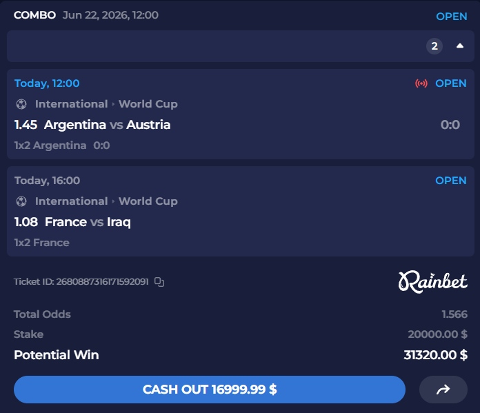 RiskyDegens's tweet photo. If Argentina and France Wins today, I’ll send $50 each to 2 people who comment on this tweet. I’ll show proof in the replies good luck 💰

LIKE + RT https://t.co/6ipYSbKxIx