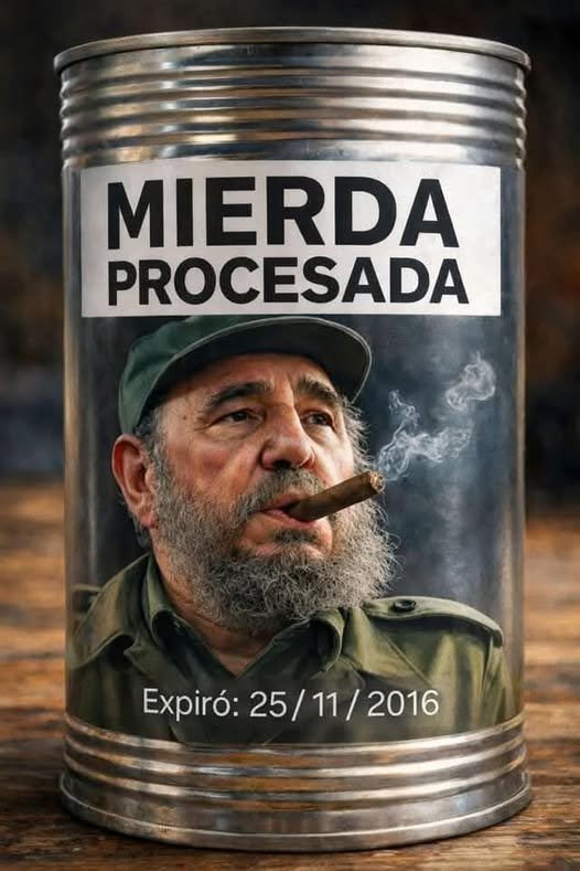 CubanxSOSCuba's tweet photo. @CubacooperaBel A 100 años su legado es una isla empobrecida y todo un pueblo sufriendo la más horrible miseria, mientras su familia vive una vida de lujos! Eso no es dignidad es un Crimen de Lesa Humanidad! https://t.co/L7DDOj8zqR
