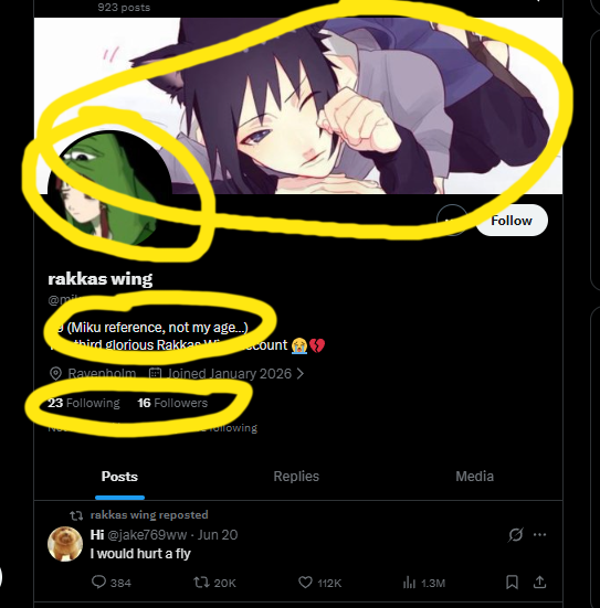 77alluka's tweet photo. @mikuscarton @user1191731 @KonmanKnipple incel activities https://t.co/tVbJr17aUG