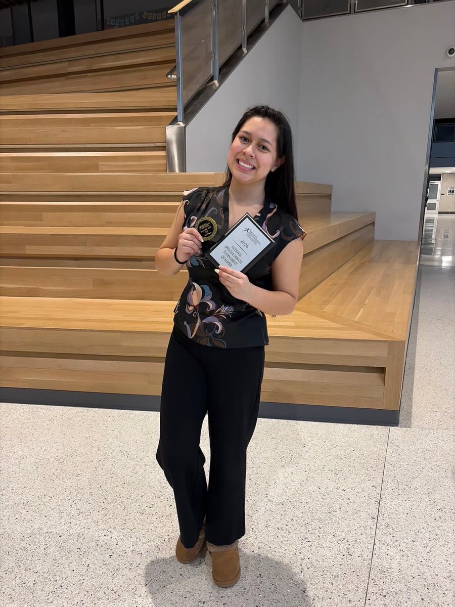 LSWestAD's tweet photo. Congratulations to the following LSW Speech and Debate standouts at Nationals! 

Olivia Nolte (7th) Exempt Debate, 
Noelle Lawlor (49th) Commentary

#WeAreWest #TheWESTway ⚔️ https://t.co/z4xxh6ocBw