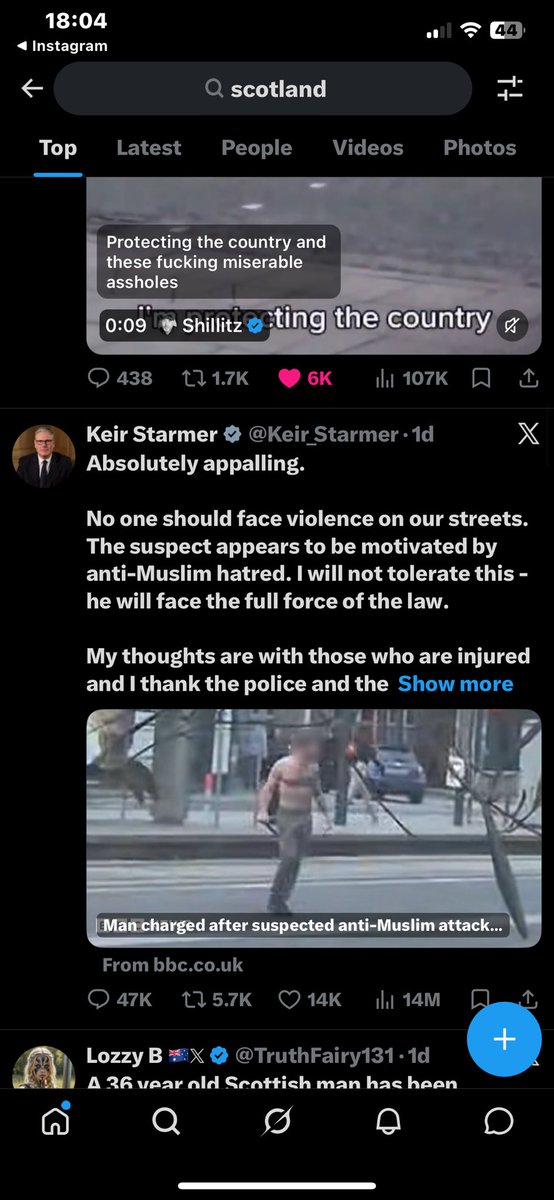 Racist tweet media