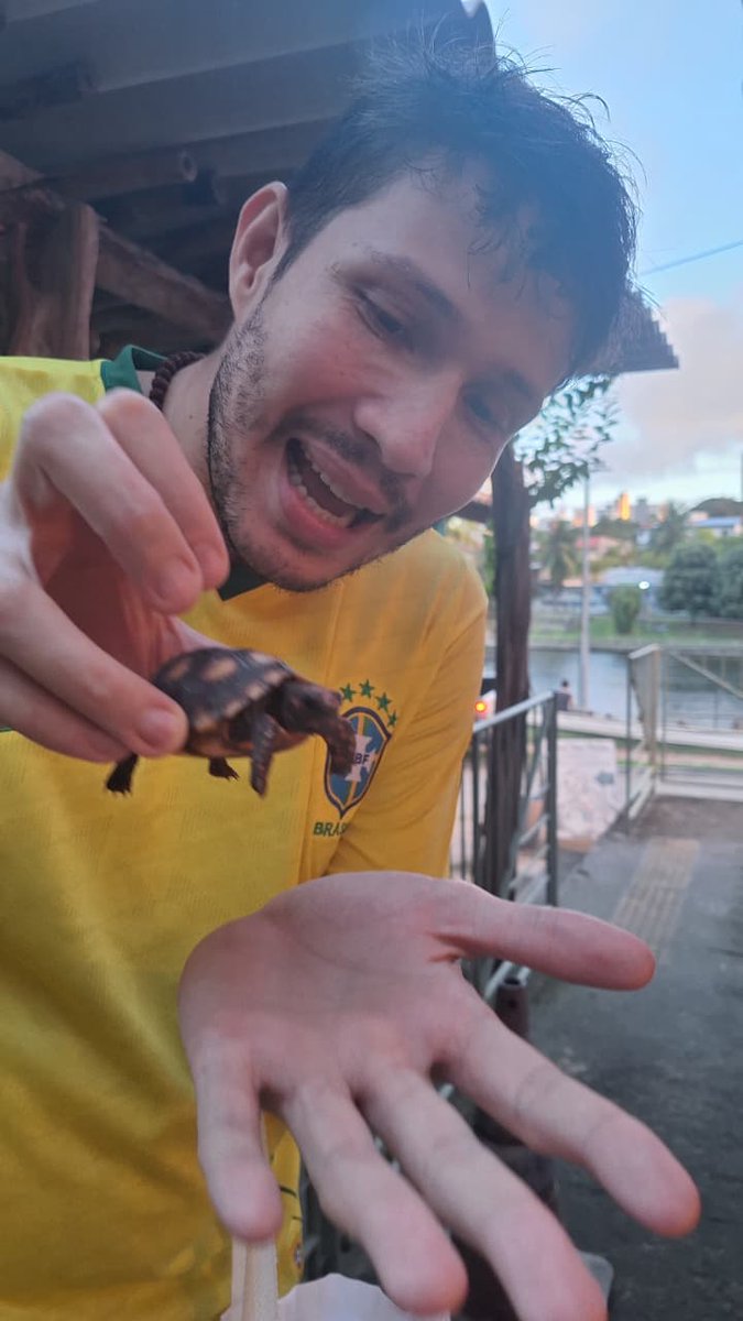 yuri_lima_dev's tweet photo. Olha, gente, achei o Casimiro num parque em Natal. 🐢 https://t.co/8sVgqZ5Tyg
