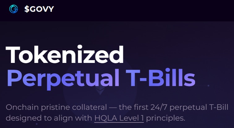 ArchaxEx's tweet photo. Excited by all the feedback and inbound we've already had about #GOVY - our perpetual, #tokenised #treasury product announced last week. Please reach out if you'd like to find out more, or visit https://t.co/fTxnEGNx6L. https://t.co/IBoRonLaWZ