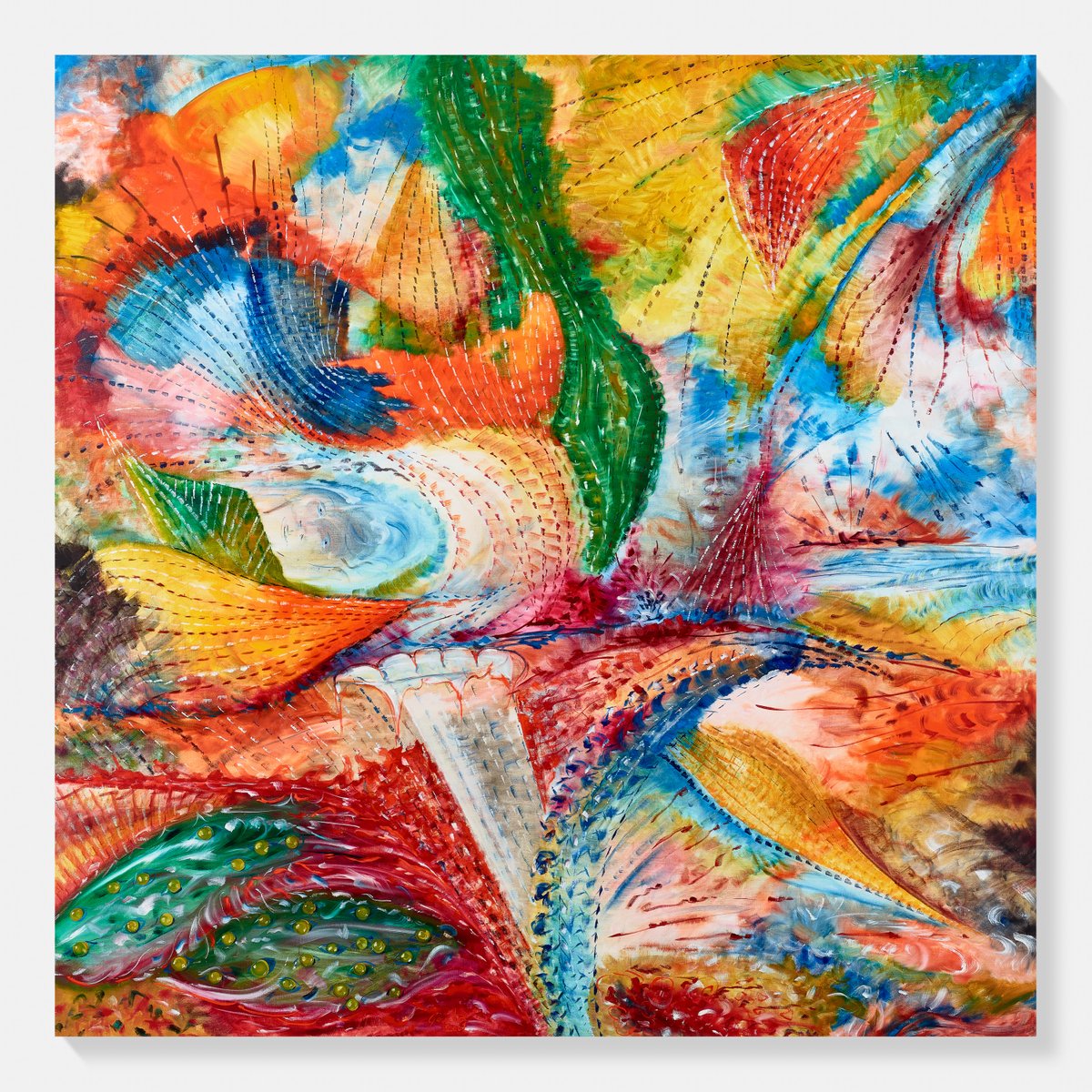 HENI's tweet photo. 🎨 The series of prints features six editions made after Genta’s late abstract works, and are available in two sizes, 80 x 80 cm and 120 x 120 cm. All works are hand-numbered and labelled on the verso.

Each smaller print is priced at $2,000 (plus applicable taxes) and the edition size is limited to 30.

Each larger print is priced at $4,000 (plus applicable taxes) and the edition size is limited to 15.

#HENI #GéraldGenta #Art #LondonExhibition #VibrationOfColour