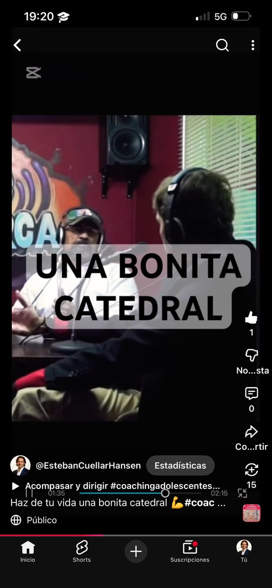 EstebanCHansen's tweet photo. Haz de tu vida una bonita catedral 💪#coachindevida #estebancuellarhansen... https://t.co/TSvfoazwNF vía @YouTube https://t.co/jUpztszj9A
