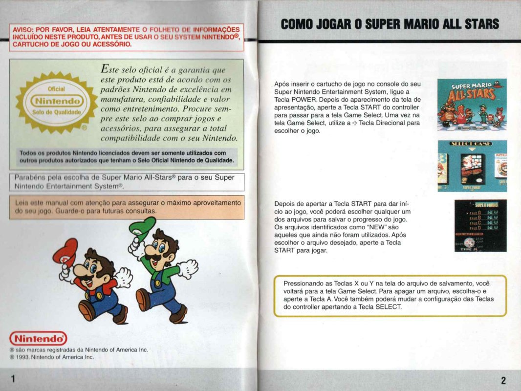 nbrasil_wiki's tweet photo. 💫 Atualização de página: Super Mario All Stars (SNES)

📦Adicionado:
✔️Manual completo

Acesse: https://t.co/Xw3yYbFPKU https://t.co/CH7iOsL4Nl
