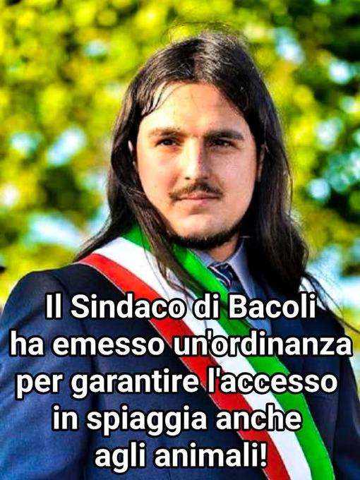 MarcelloCresce2's tweet photo. Succede a Bacoli grazie al sindaco Josi Gerardo Della Ragione: non solo niente circo con animali, ma anche spiagge aperte ai cani! Complimenti. https://t.co/h6zg3Wpe8v
