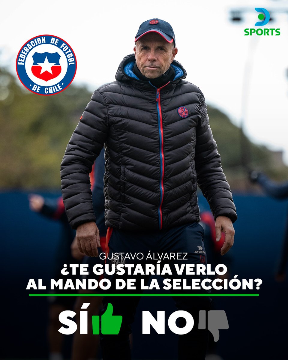 DSportsCL's tweet photo. ¿EL DT QUE NECESITA LA ROJA? 🤔🇨🇱

Tras un desacuerdo con la directiva de San Lorenzo, Gustavo Álvarez rescindirá su contrato con el club argentino.

Estando libre el exentrenador de Huachipato y U. de Chile, te preguntamos: ¿Te gustaría verlo al mando de la selección chilena? https://t.co/askFknsQjQ