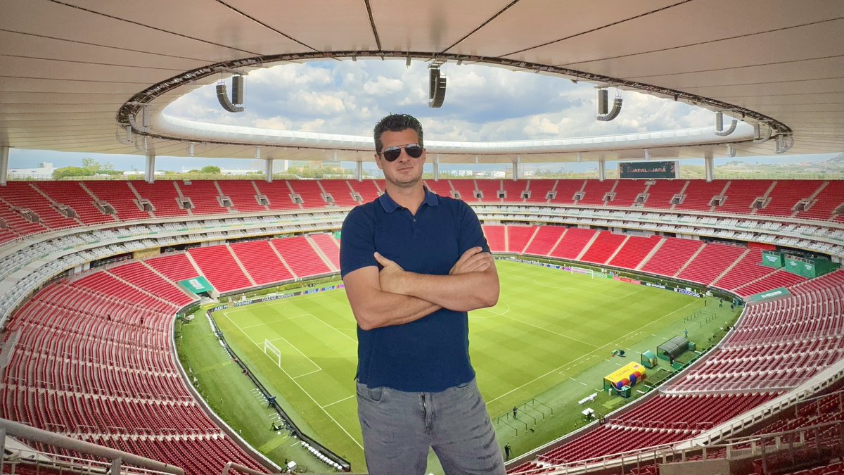 timjsinclair's tweet photo. Two matches down. Two to go. Bucket list ✅ #worldcup #announcer https://t.co/O1VpqNgCMM