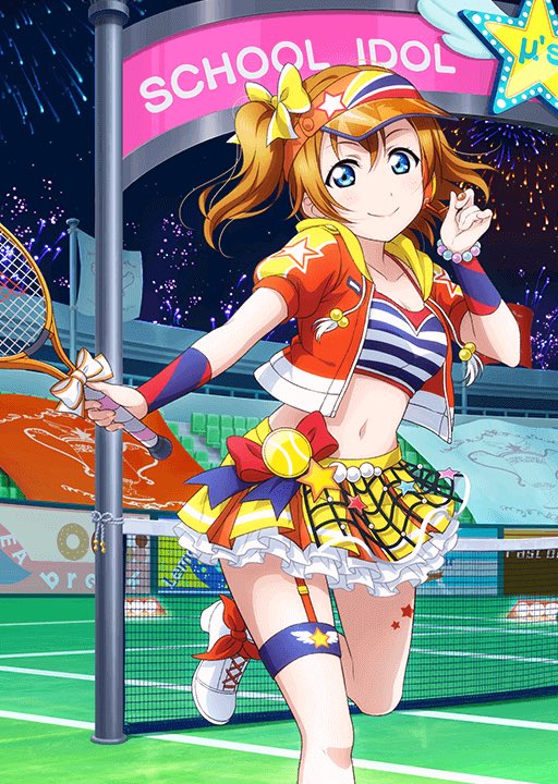 llsif_card's tweet photo. [Tennis テニス] Kosaka Honoka(高坂穂乃果) https://t.co/RsHKr5TmnZ