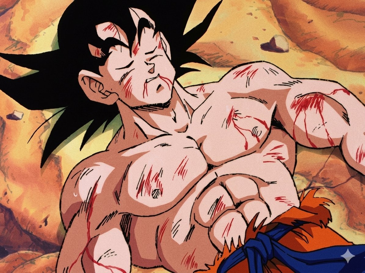Goku Shirtless tweet media