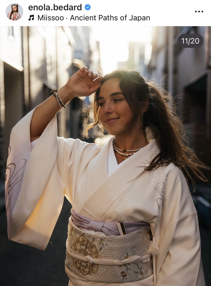 hannari88's tweet photo. ダンスのインフルエンサー、エノラさんに、はんなりの着物をお召しいただきました。素敵な画像ありがとうございます🙏

#はんなり浅草店 #enola.bedard https://t.co/Tl3nN3MDDC