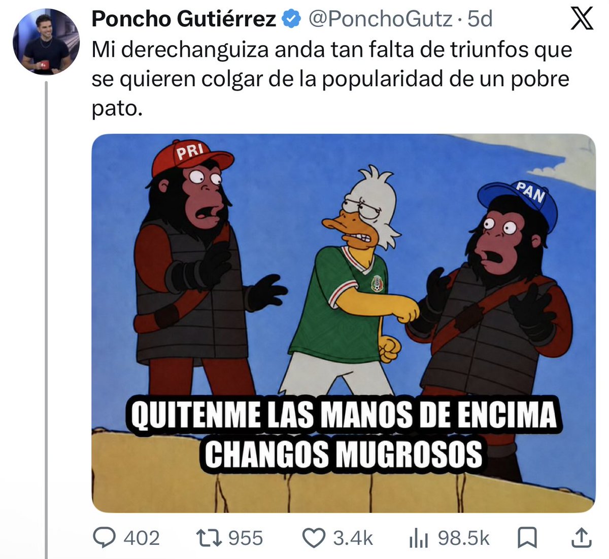 8891Timon64307's tweet photo. @Ignaciogjv Los esbirros del bienestar no se esperaron a los tres ricos Doritos después 🤣🤣🤣 https://t.co/6MUQYYXNDh