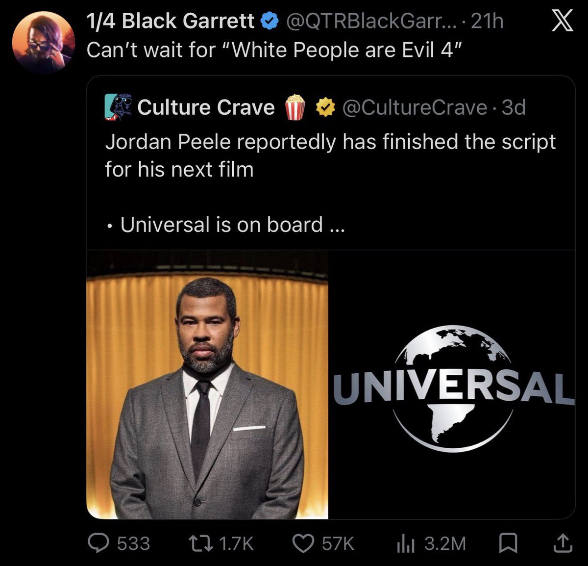 evan loves worf tweet media