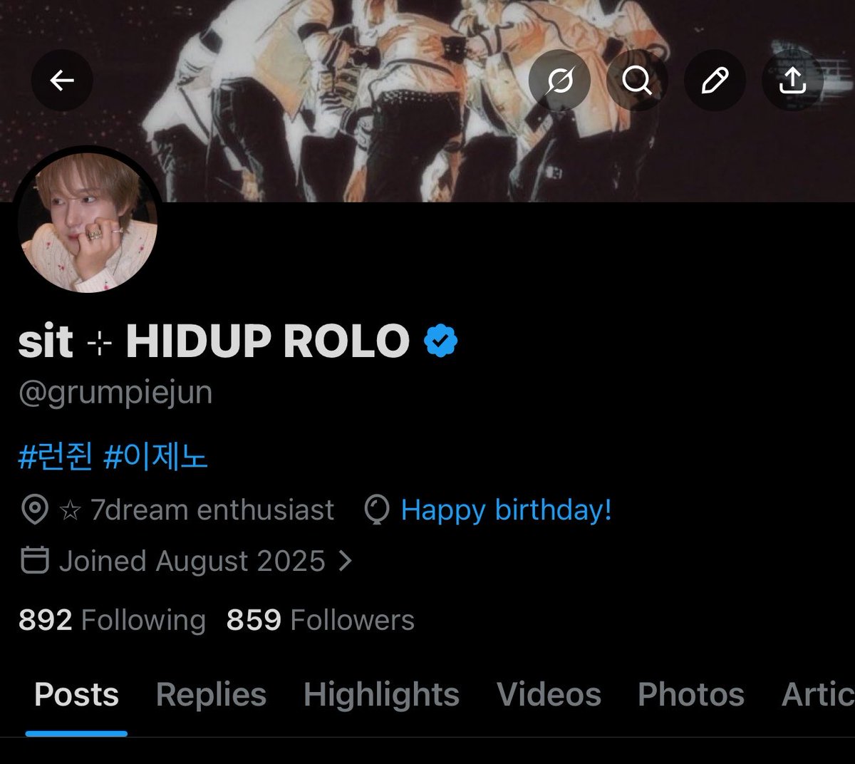 sit ⊹ HIDUP ROLO tweet media