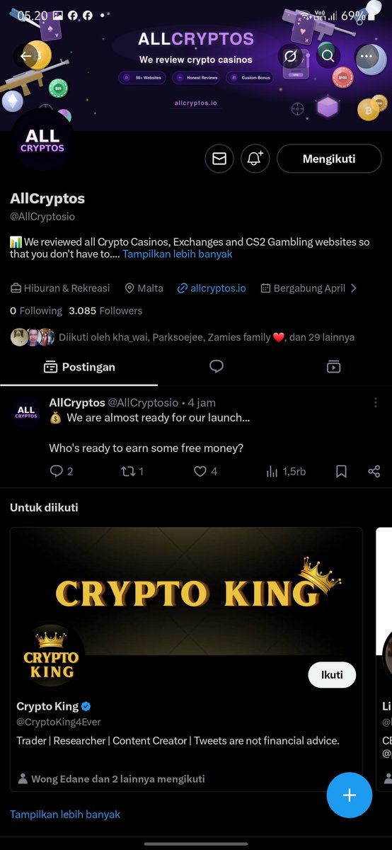 TXTCAPSLOCK's tweet photo. @GiveAwayHost @AllCryptosio Proof kedua https://t.co/FWQbNiF90b