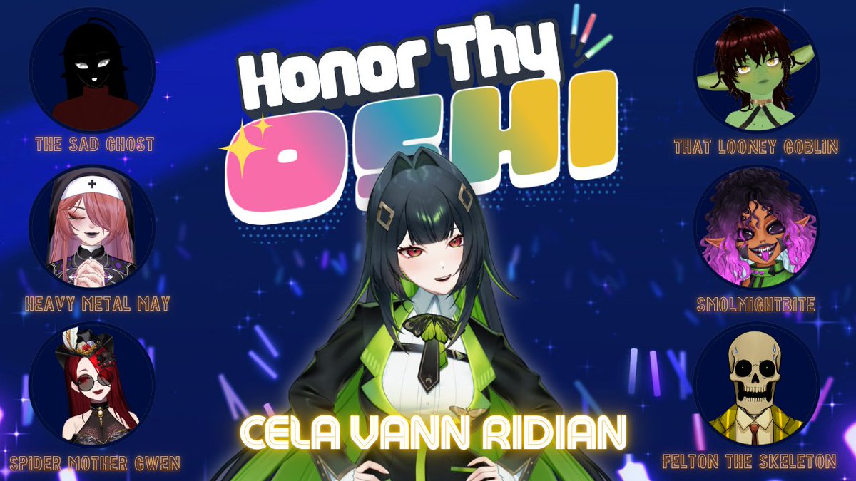 GwenMotherS's tweet photo. I AM PART OF HONOR THY OSHI

It is a karaoke relay that @Ghost934626 and myself are putting together a Karaoke Relay with Talented singers like:
@SmolMightBite 
@FeltonSkeleton 
@LooneyGoblin 
@_HEAVYMETALMAY_ 
And special guest
@Cela_vR

27TH start time of 6pm cst of this month https://t.co/j7sDtefaur