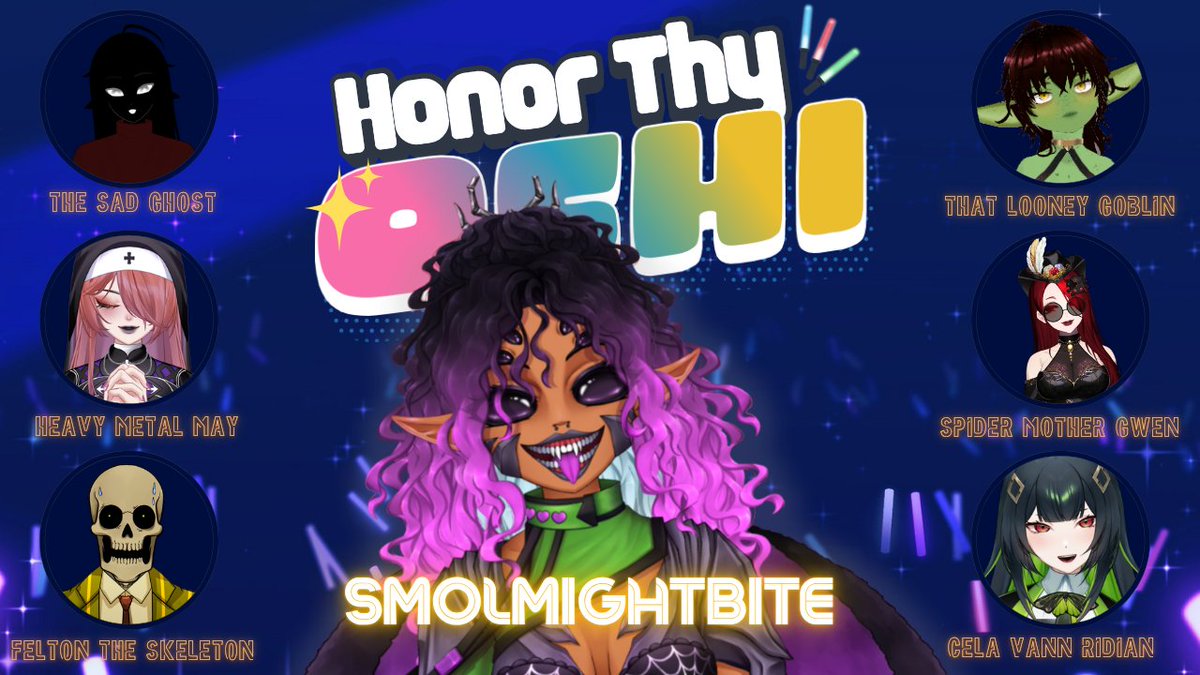 GwenMotherS's tweet photo. I AM PART OF HONOR THY OSHI

It is a karaoke relay that @Ghost934626 and myself are putting together a Karaoke Relay with Talented singers like:
@SmolMightBite 
@FeltonSkeleton 
@LooneyGoblin 
@_HEAVYMETALMAY_ 
And special guest
@Cela_vR

27TH start time of 6pm cst of this month https://t.co/j7sDtefaur