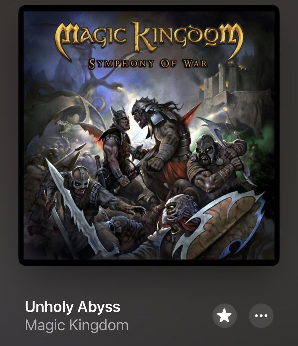 wolfwalksalone's tweet photo. Morning metal 🤘🏻 

Magic kingdom 👑 https://t.co/F0WLPkaMDI