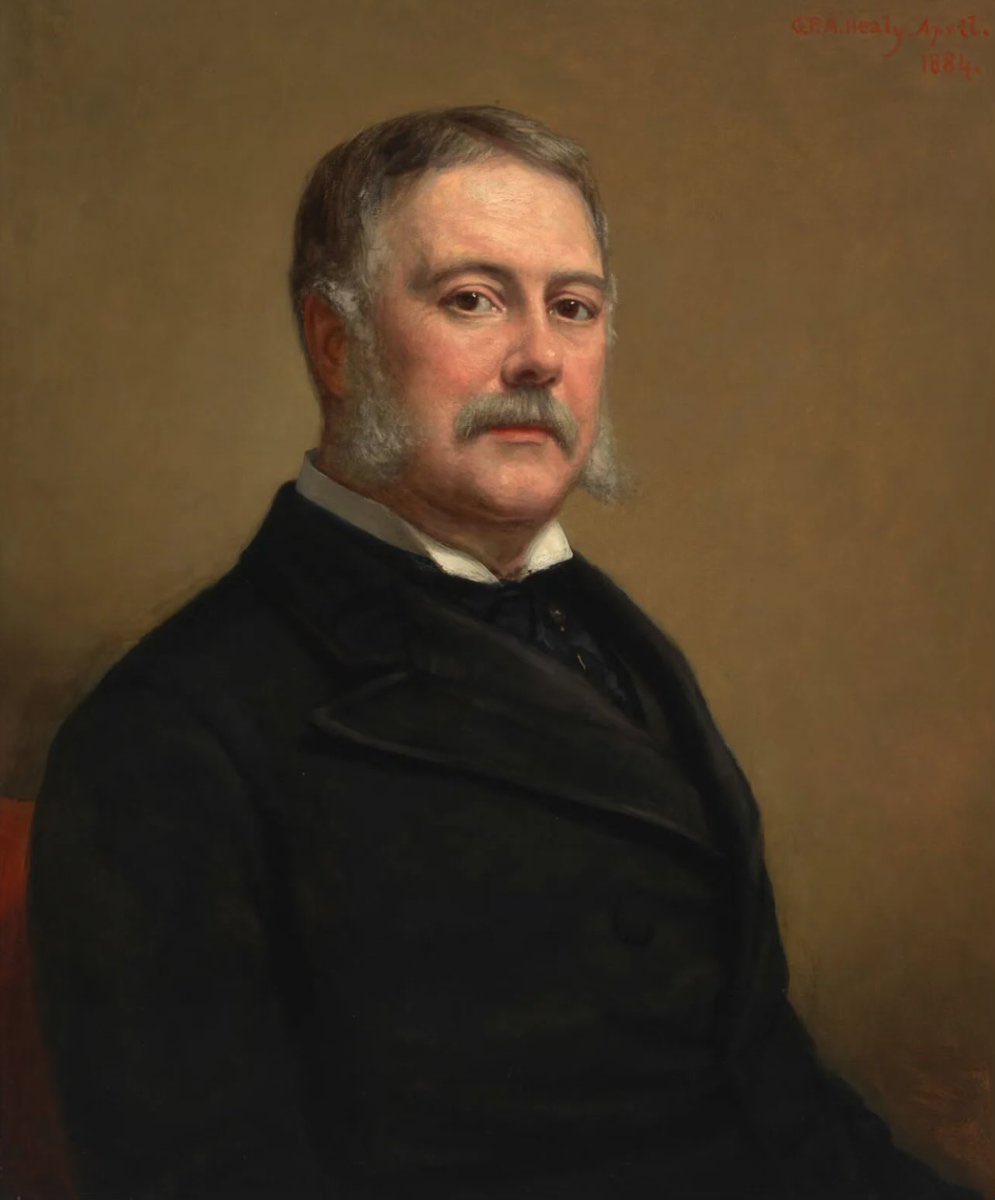 PrezWisdom's tweet photo. DID YOU KNOW?
When Chester Arthur 🇺🇸 was elected as Vice President along with James Garfield 🇺🇸 as President, it was the first time Arthur had ever ran for a public office
NOW YOU KNOW!
#POTUS 👍 https://t.co/3zNqUFXp1c