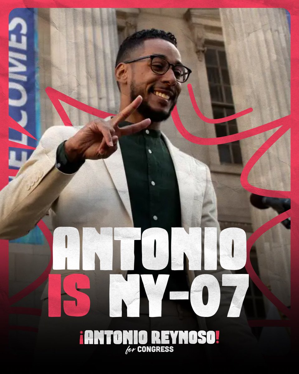 NYWFP's tweet photo. From his work as a labor organizer to his time as Council Member &amp; Borough President, @ReynosoBrooklyn has worked tirelessly to make life better for everyone in NY-07 and beyond. 

#AntoniosRecord #AntonioDelivers 

Find your @NYWFP candidate: Text Endorsed to 30403 https://t.co/Uf7UIzI0oo