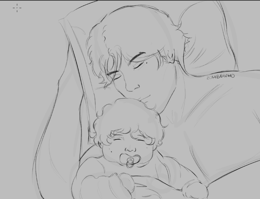 zombbwho's tweet photo. lets took a nap with papa! wip #batman #superbat i´m sad and the make me happy i love them athdfdsadhg https://t.co/hFyrEVTol8