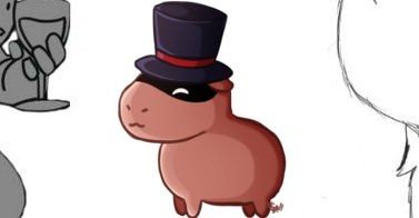 Foxy7375's tweet photo. Esta capivarinha foi feita pela @AyumieSakuraVT https://t.co/wZ0KtQEajF