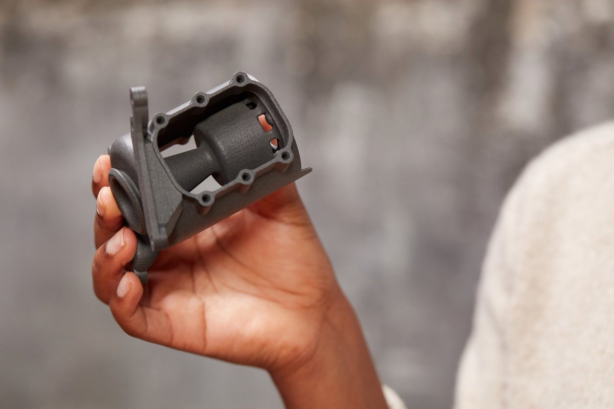 MatterHackers's tweet photo. The NEW Formlabs Fuse X1 produces thousands of end-use SLS parts in days. Nylon enclosures, TPU gaskets, CF structural brackets, jigs, fixtures, aerospace and automotive components, all support-free from a 330 x 330 x 565mm build chamber. No facility retrofit required.

Request a Quote → https://t.co/kkDixQgu8W
#MatterHackers