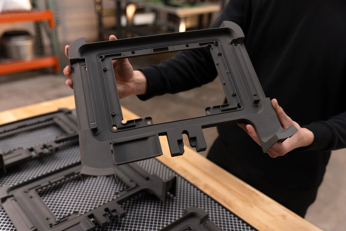 MatterHackers's tweet photo. The NEW Formlabs Fuse X1 produces thousands of end-use SLS parts in days. Nylon enclosures, TPU gaskets, CF structural brackets, jigs, fixtures, aerospace and automotive components, all support-free from a 330 x 330 x 565mm build chamber. No facility retrofit required.

Request a Quote → https://t.co/kkDixQgu8W
#MatterHackers