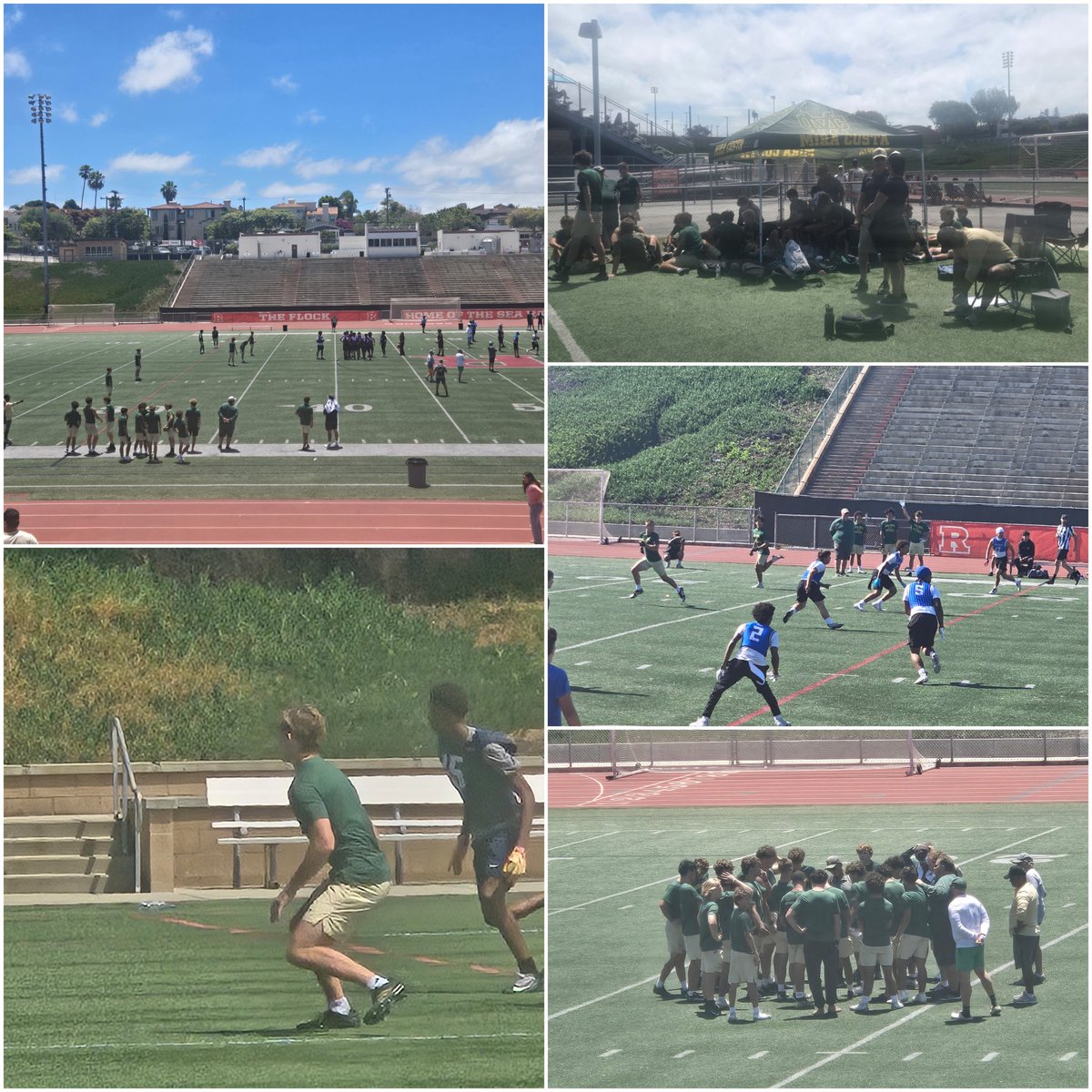jstros75's tweet photo. Mustangs @MiraCostaFB showed up @RUHS_Football Seahawk Classic https://t.co/Vixi4OrqmW