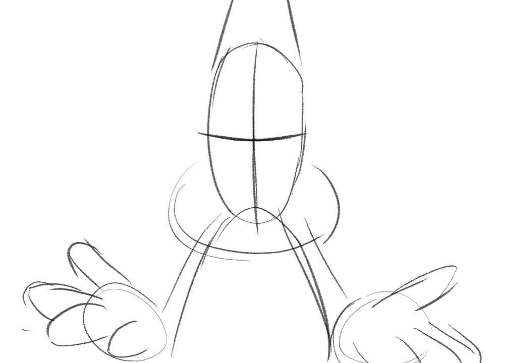 CristakesU's tweet photo. "Jax, look, I know we don't get along, but I think I might have found a way to finish a drawing." https://t.co/8kuUEPgTJ0